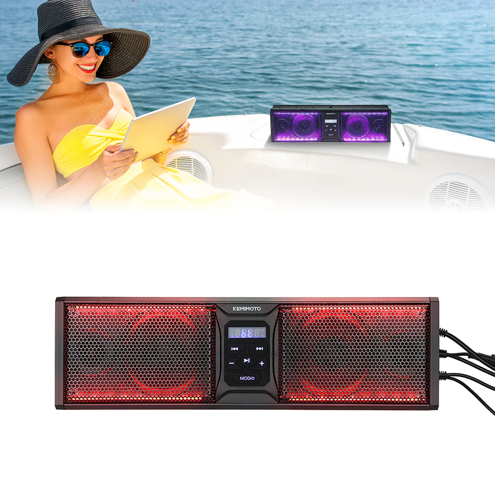 16 Inch RGB Sound Bar for Boats