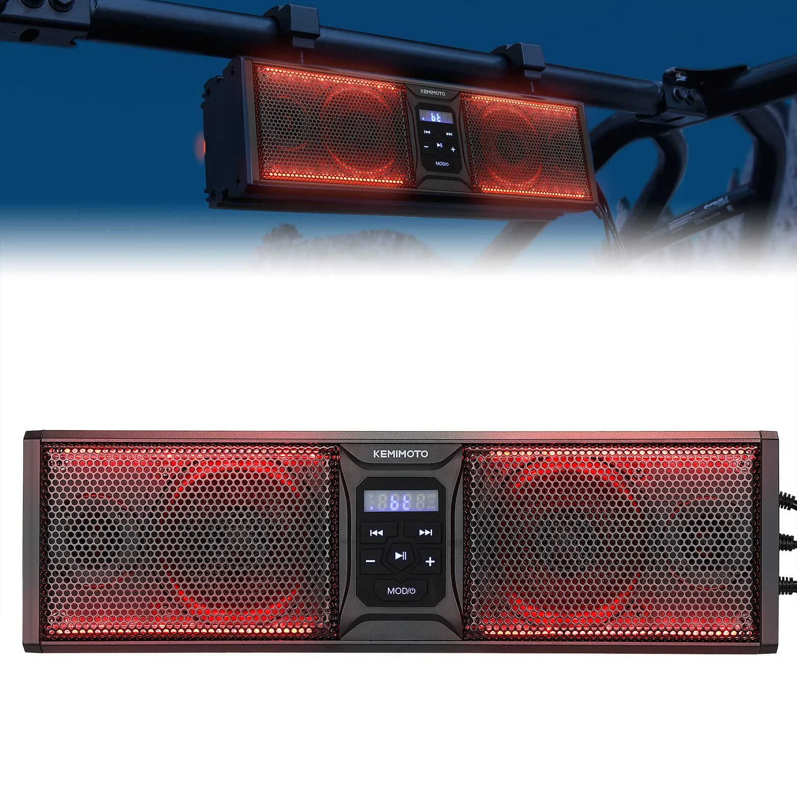 16 Inch RGB Sound Bar for Boats - Image 9