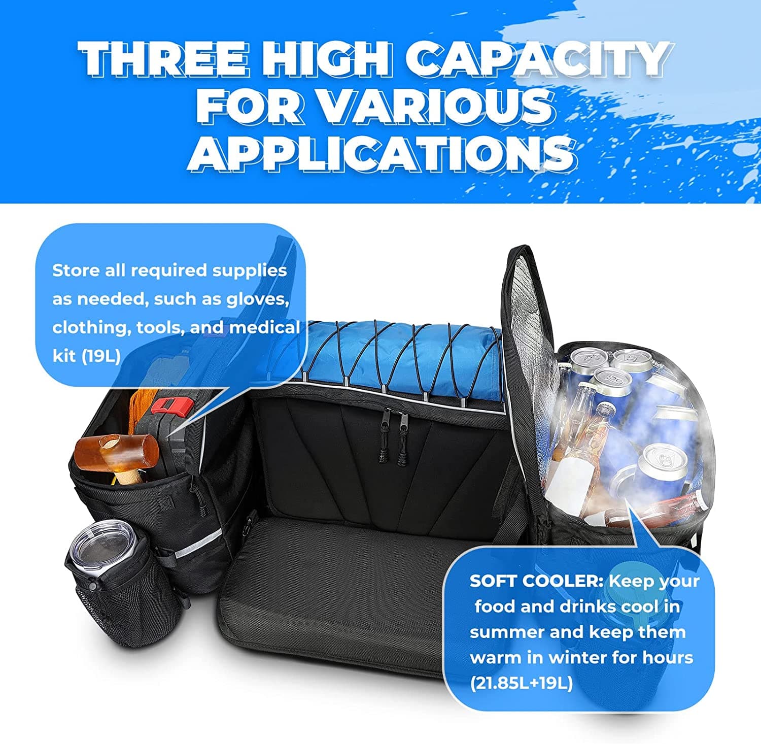 59L Rear Cargo Bag for Can-Am Outlander - Image 2