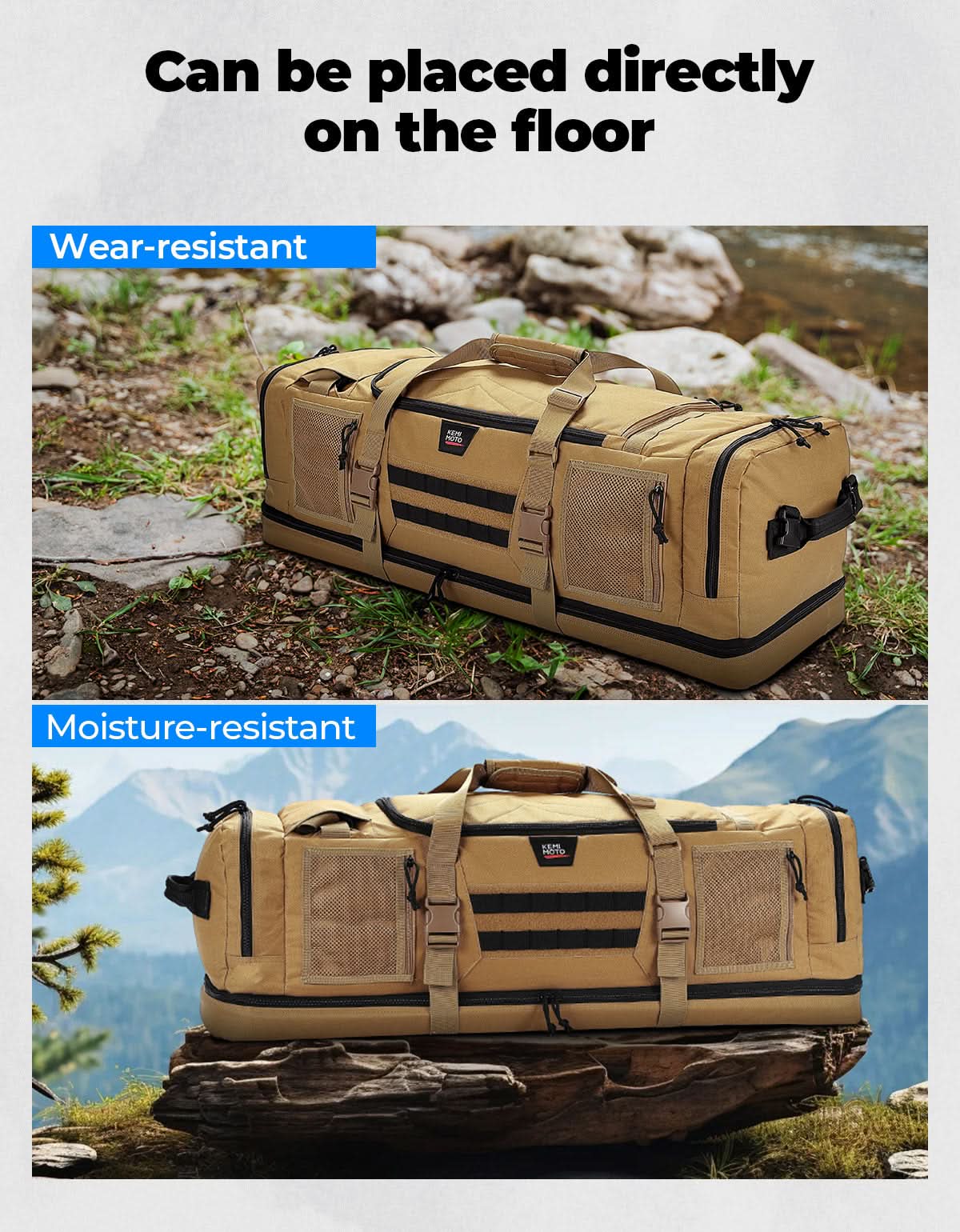 78L Hunting Duffle Bag Large Capacity Travel Gear - Image 7