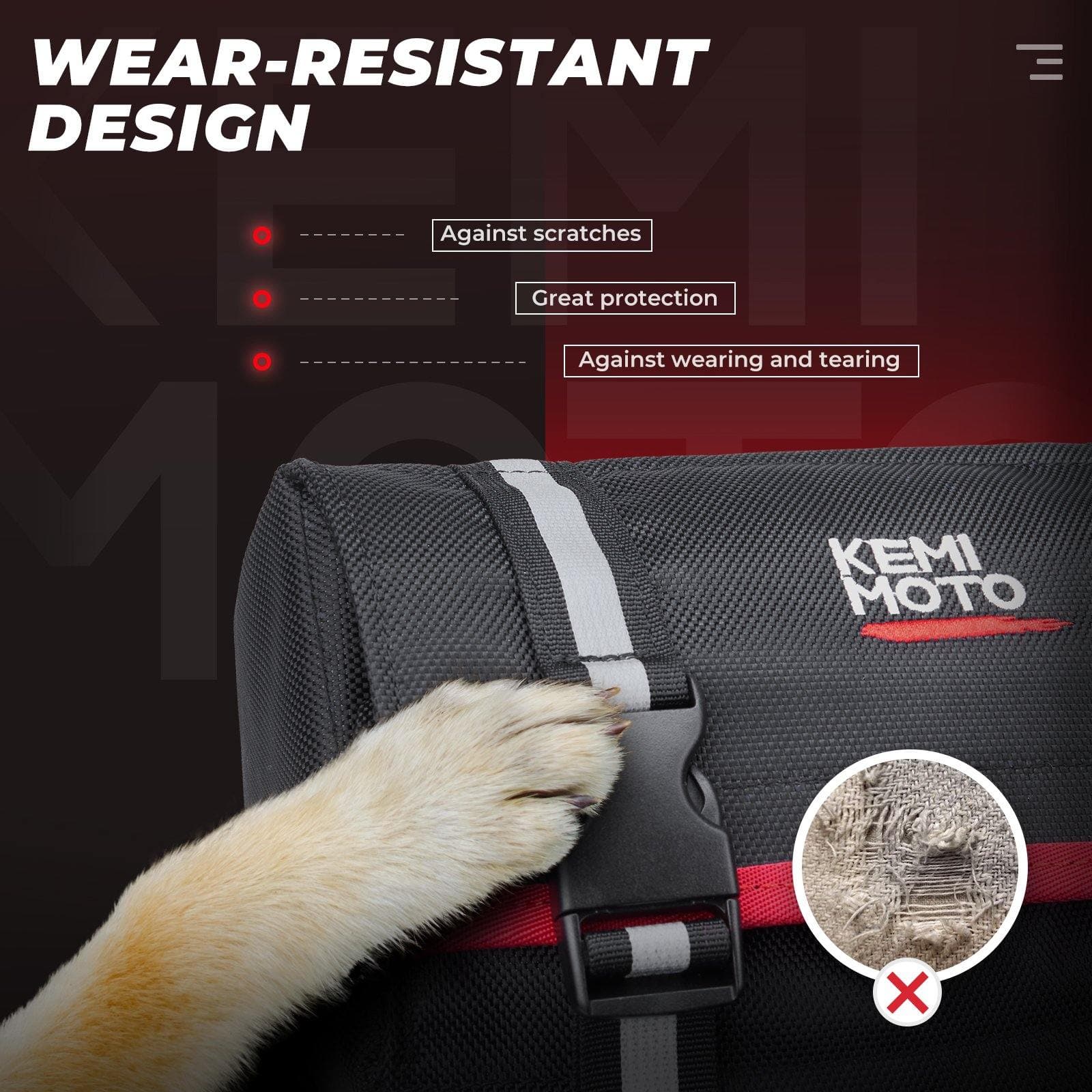 ATV Fabric Fender Bag for Yamaha Grizzly - Image 3