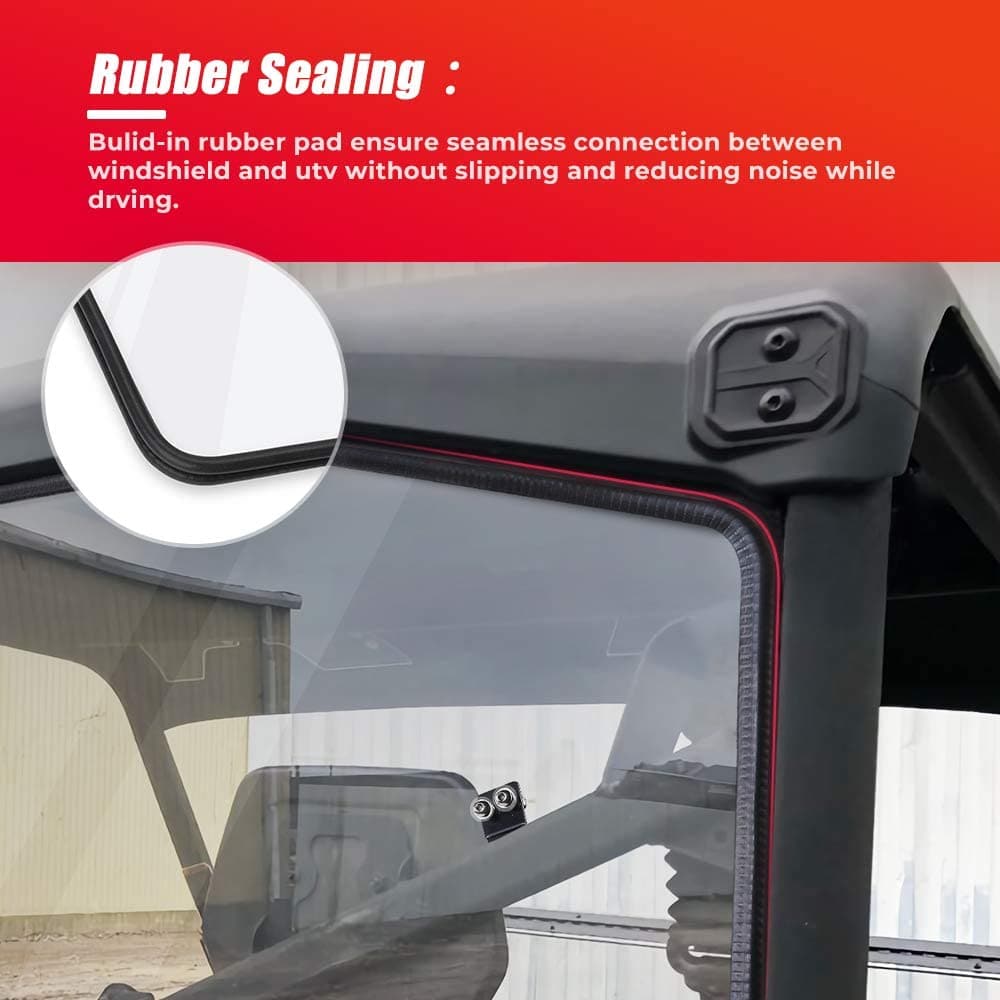 Rear Windshield for Can Am Defender HD 5/8/ 10/ MAX - Image 7