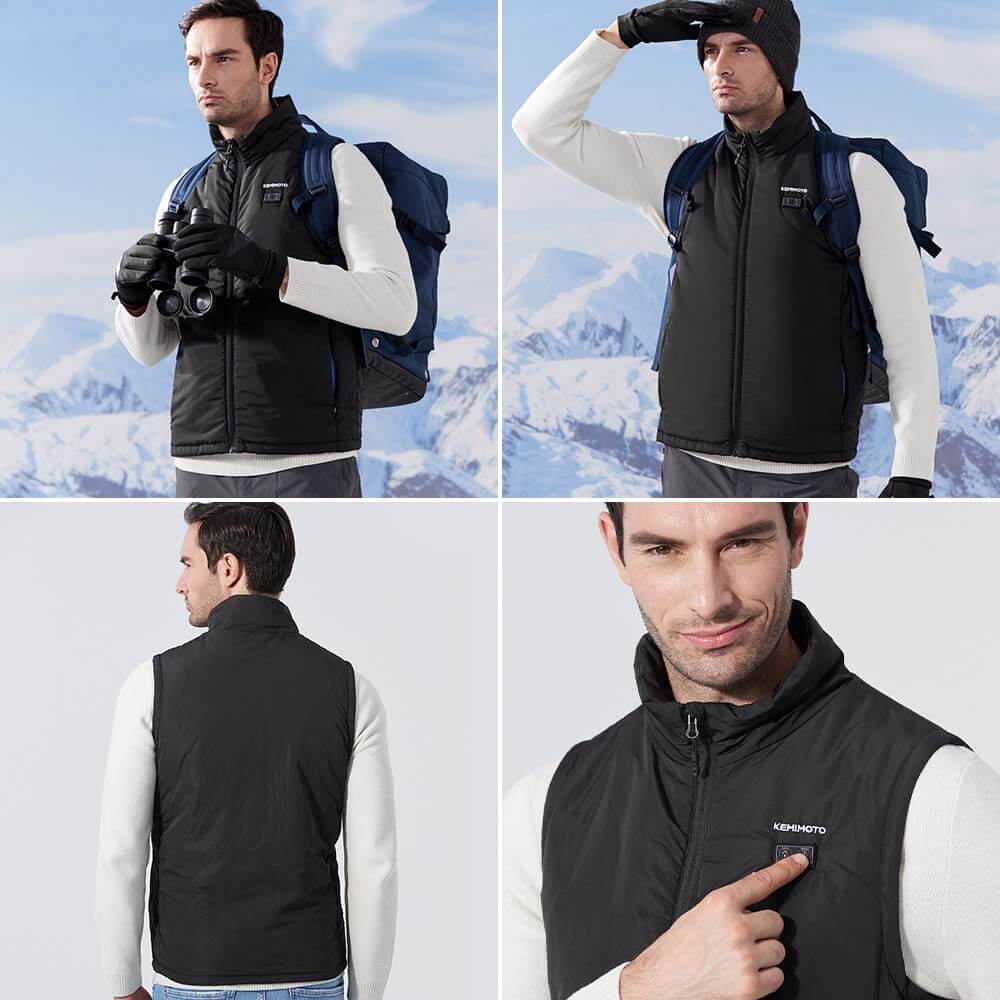 Classic Heated Vest Black - Image 12