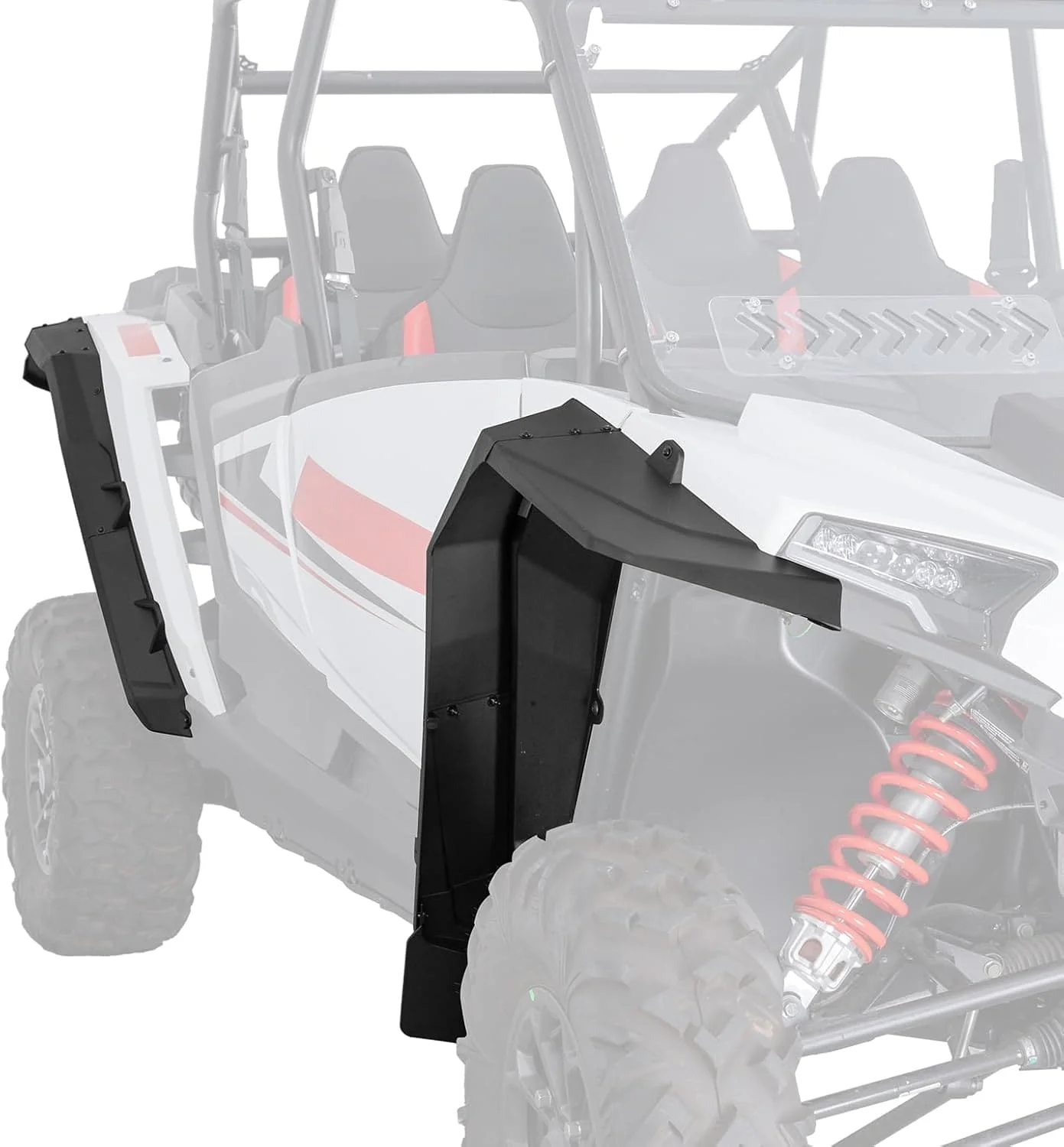 Fender Flares 8.5" Extended Mud Flaps for 2024-2025 Polaris RZR XP 4 1000 (4PCS)