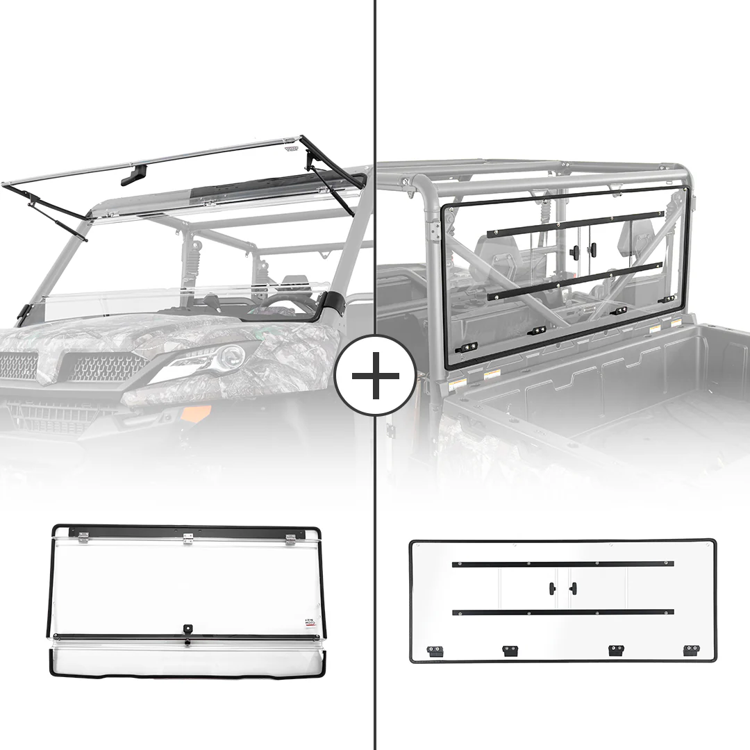 Flip & Rear Windshield for CFMOTO UFORCE 1000/1000XL