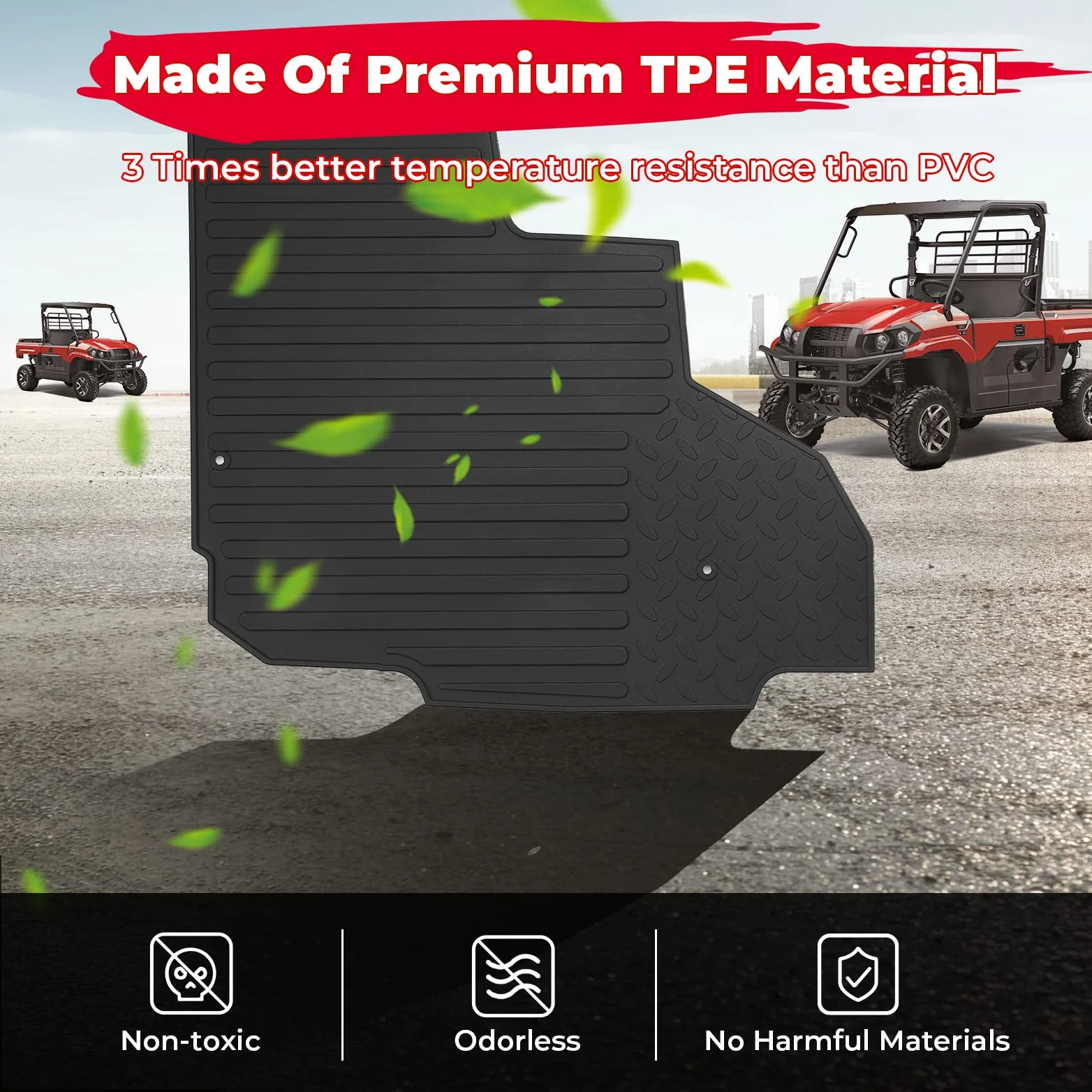 Floor Mats for Kawasaki Mule PRO MX - Image 4