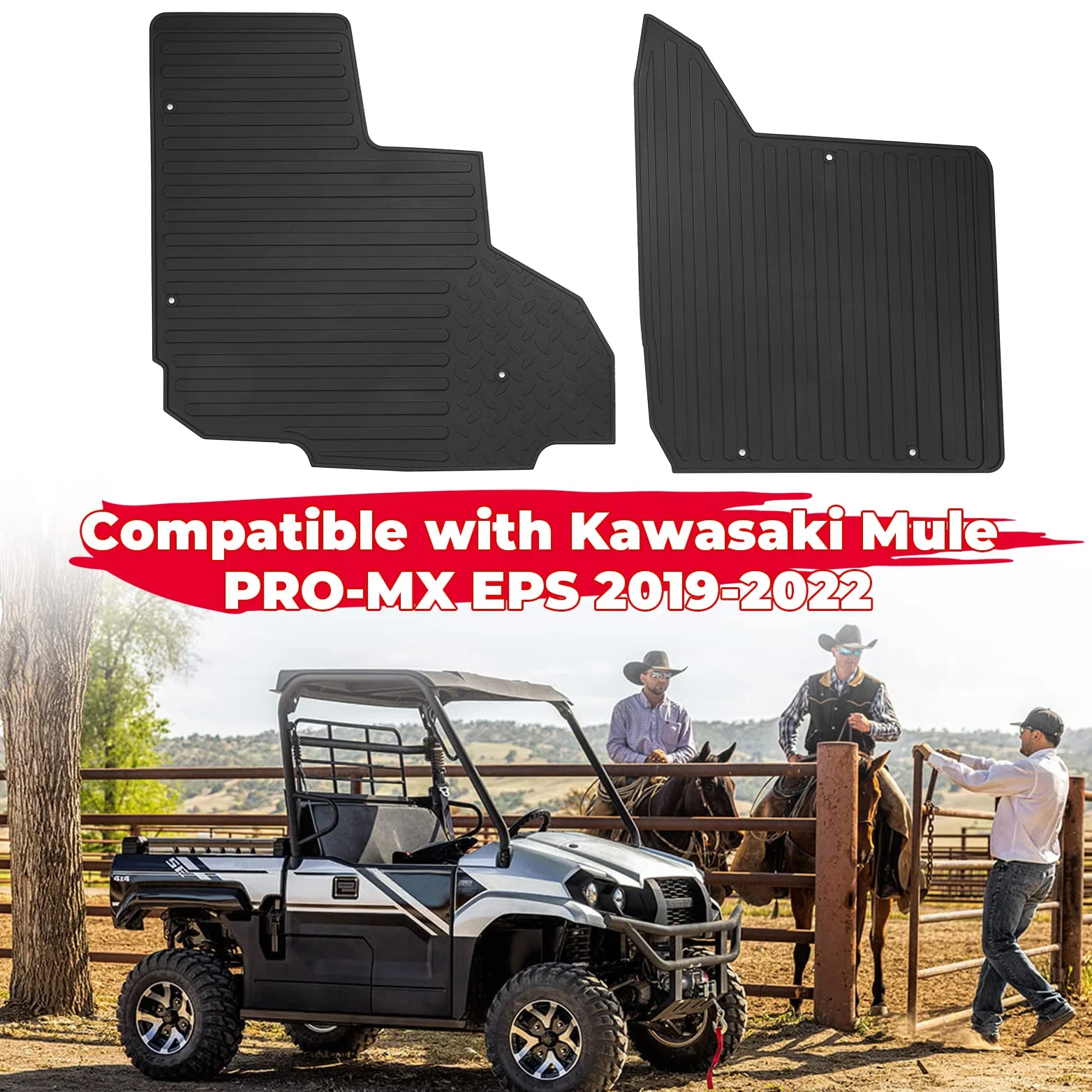 Floor Mats for Kawasaki Mule PRO MX - Image 6