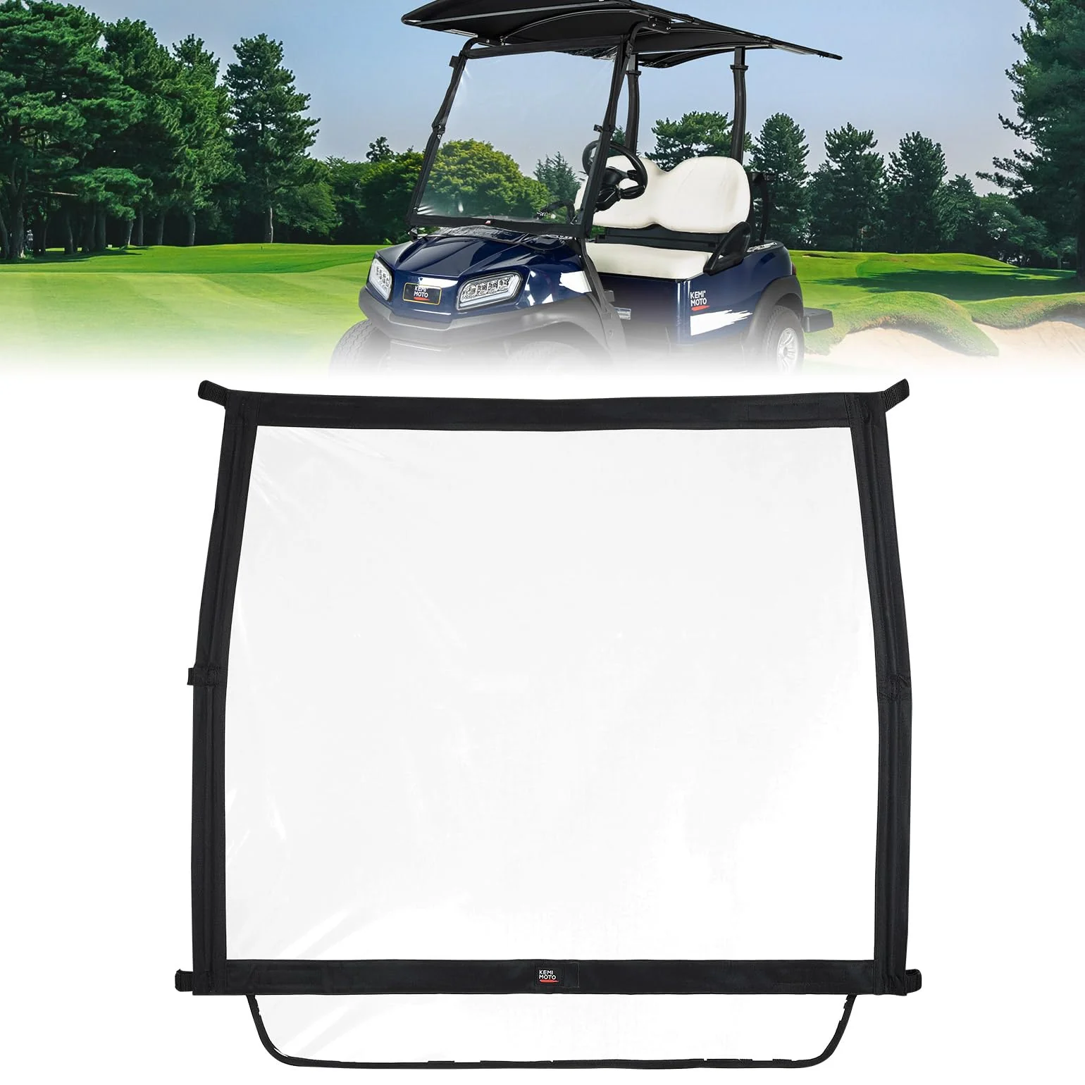 Foldable Golf Cart Windshield