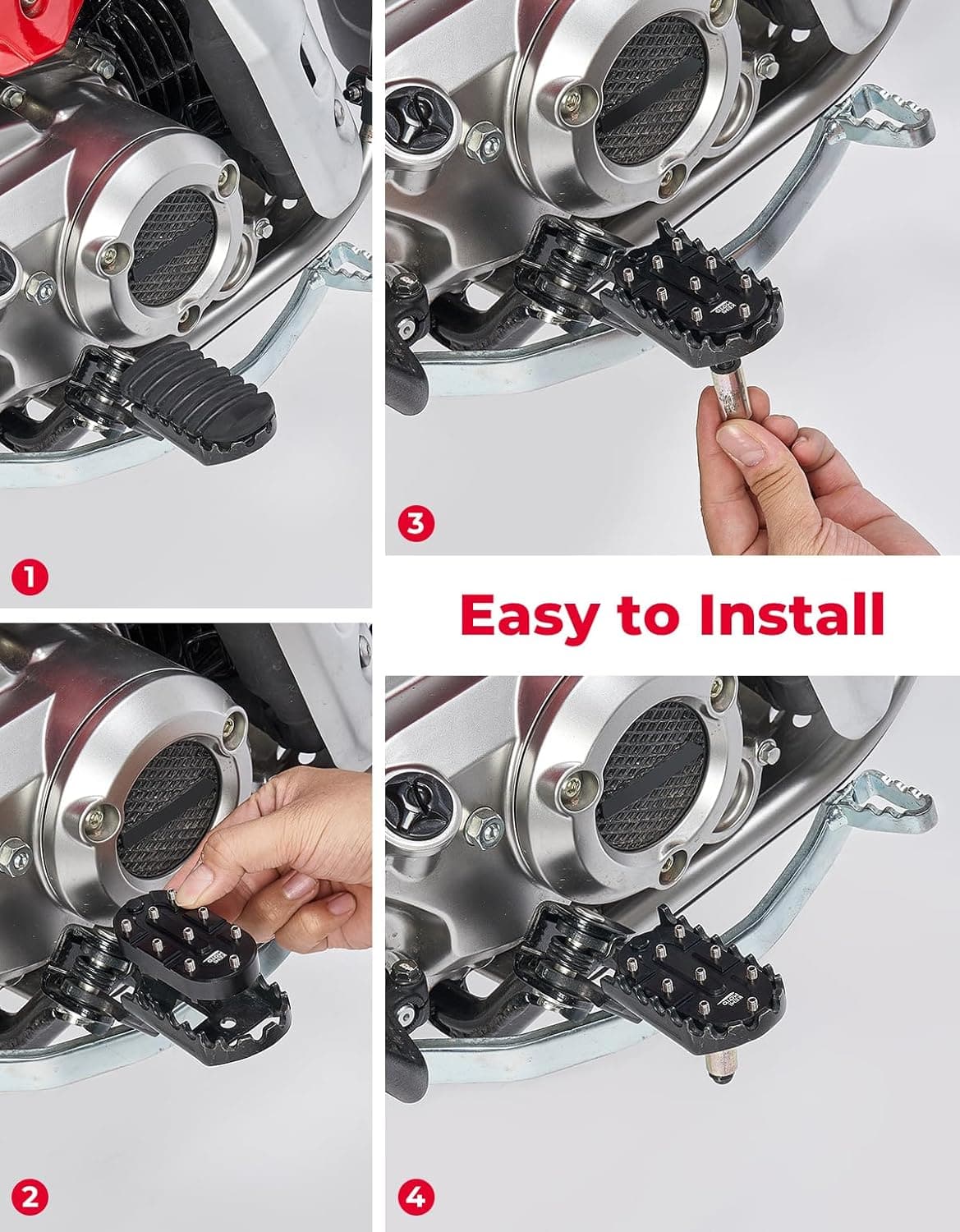 Foot Pegs for CT125 Trail 125 2021-2024 - Image 3