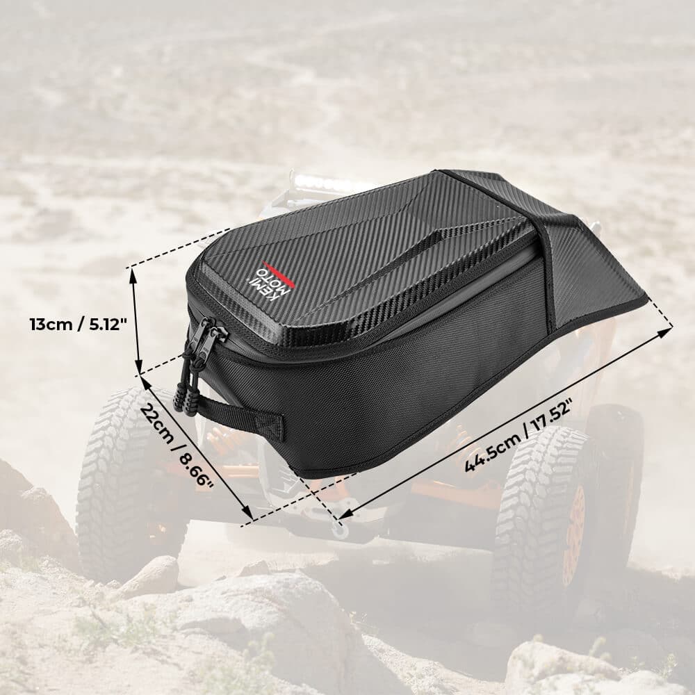 Front Lower Door Inserts & Center Storage Bag For Can-Am Maverick X3 - Image 11
