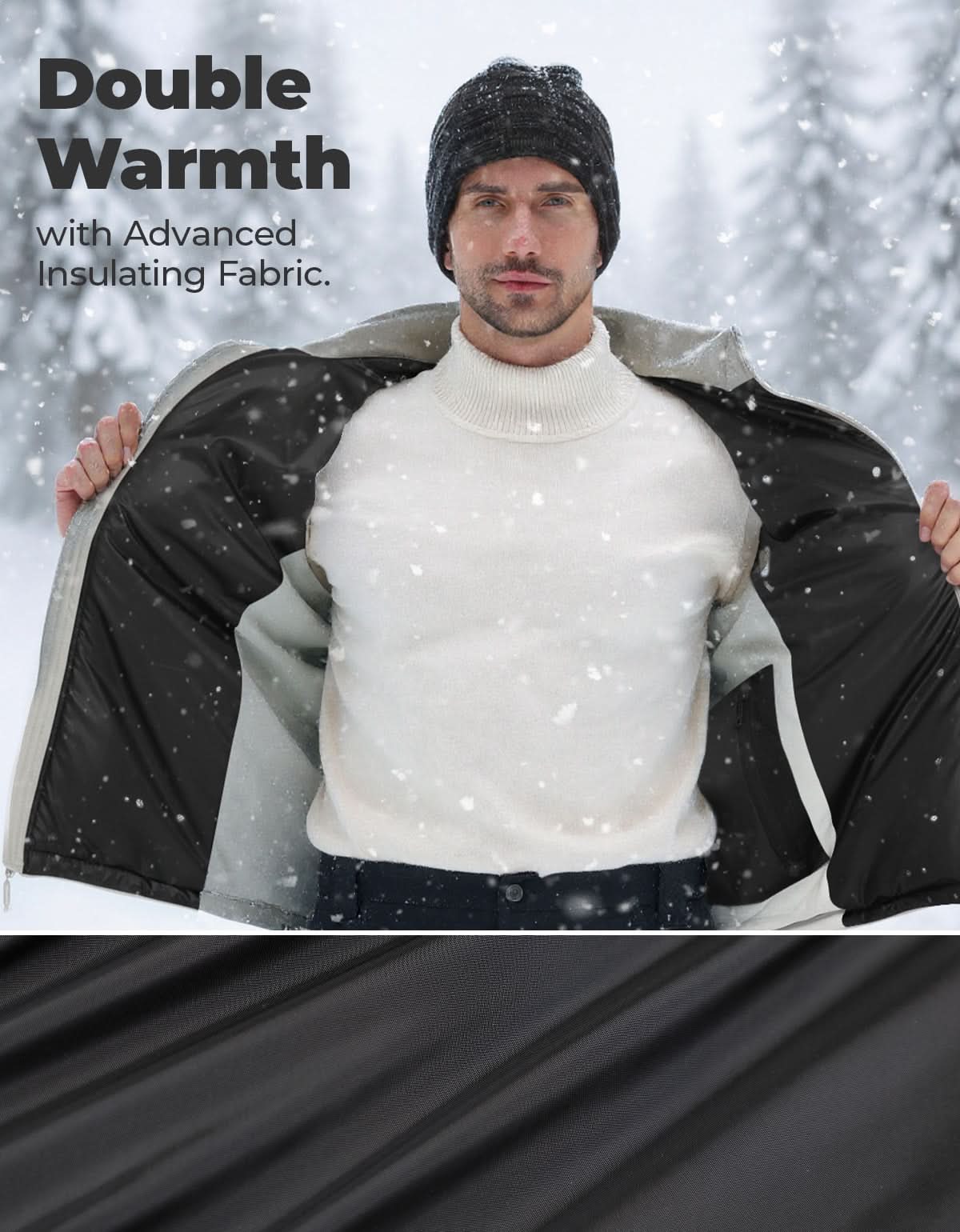 Heated Vest for Women and Men Thermal Reflective with Battery Pack - Image 10