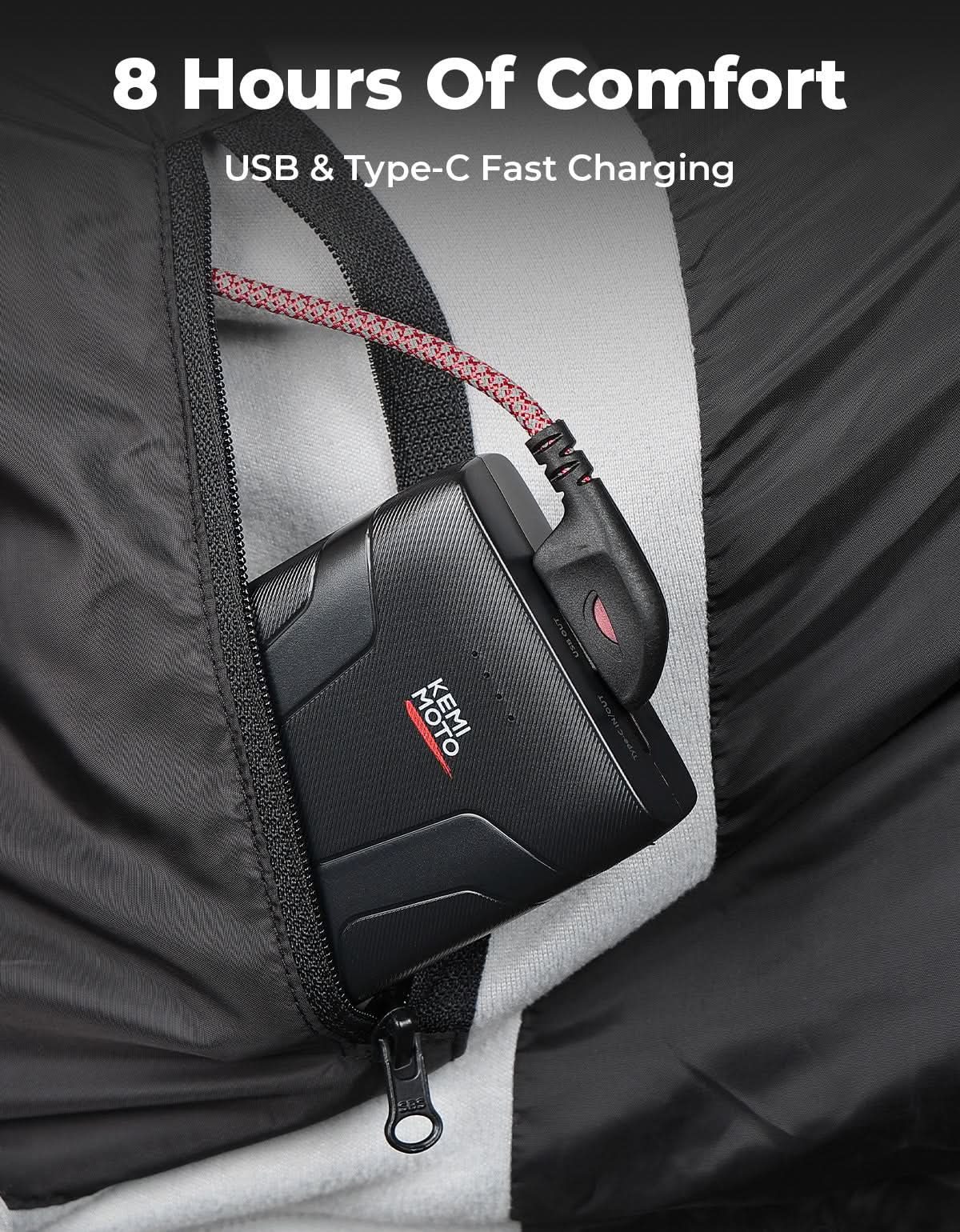 Heated Vest for Women and Men Thermal Reflective with Battery Pack - Image 13