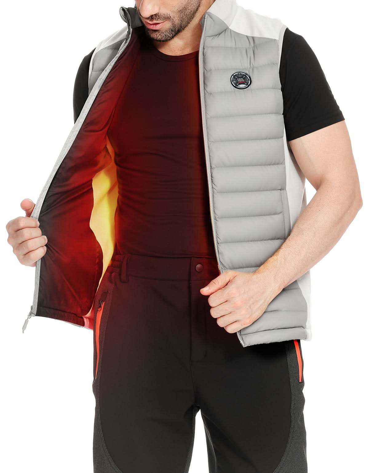 Heated Vest for Women and Men Thermal Reflective with Battery Pack - Image 14