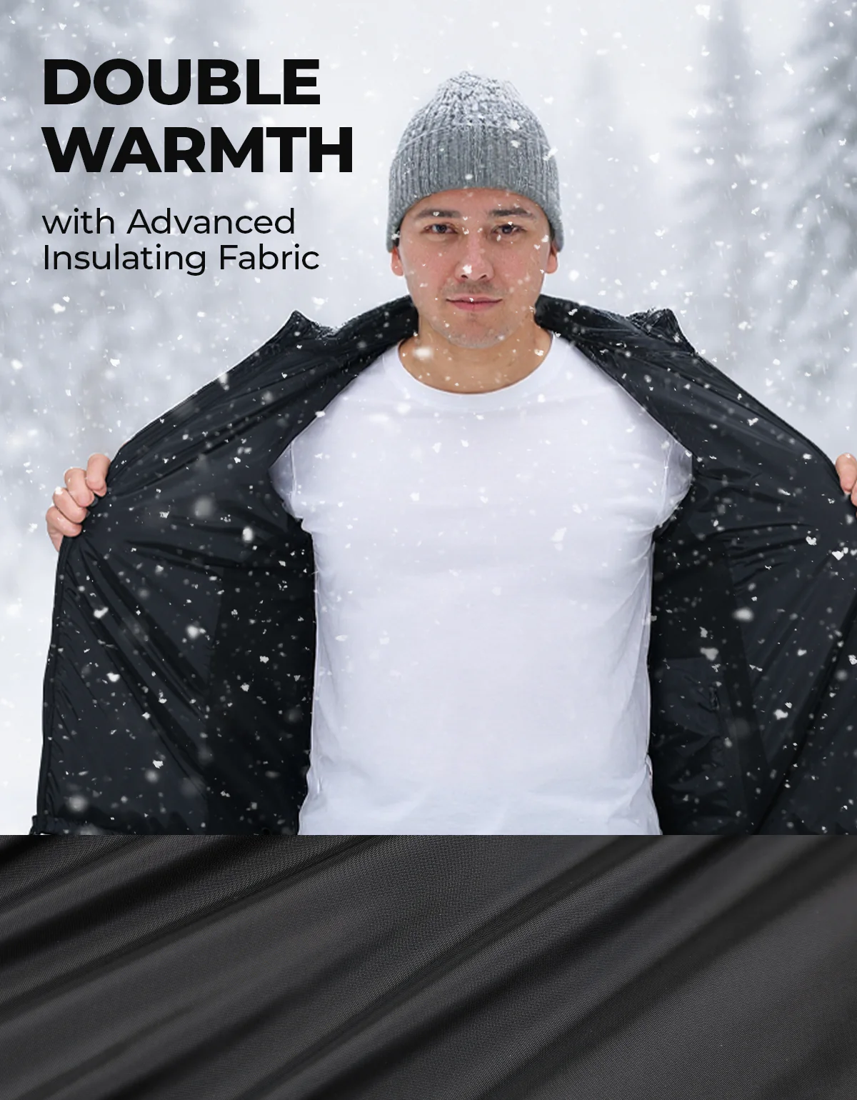 Heated Vest for Women and Men Thermal Reflective with Battery Pack - Image 3