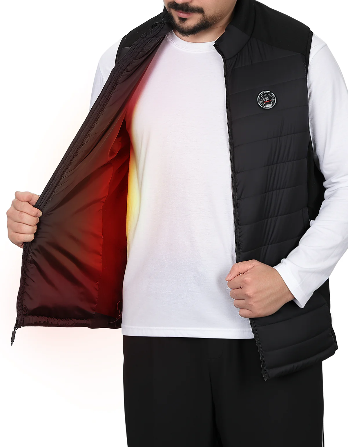 Heated Vest for Women and Men Thermal Reflective with Battery Pack - Image 7