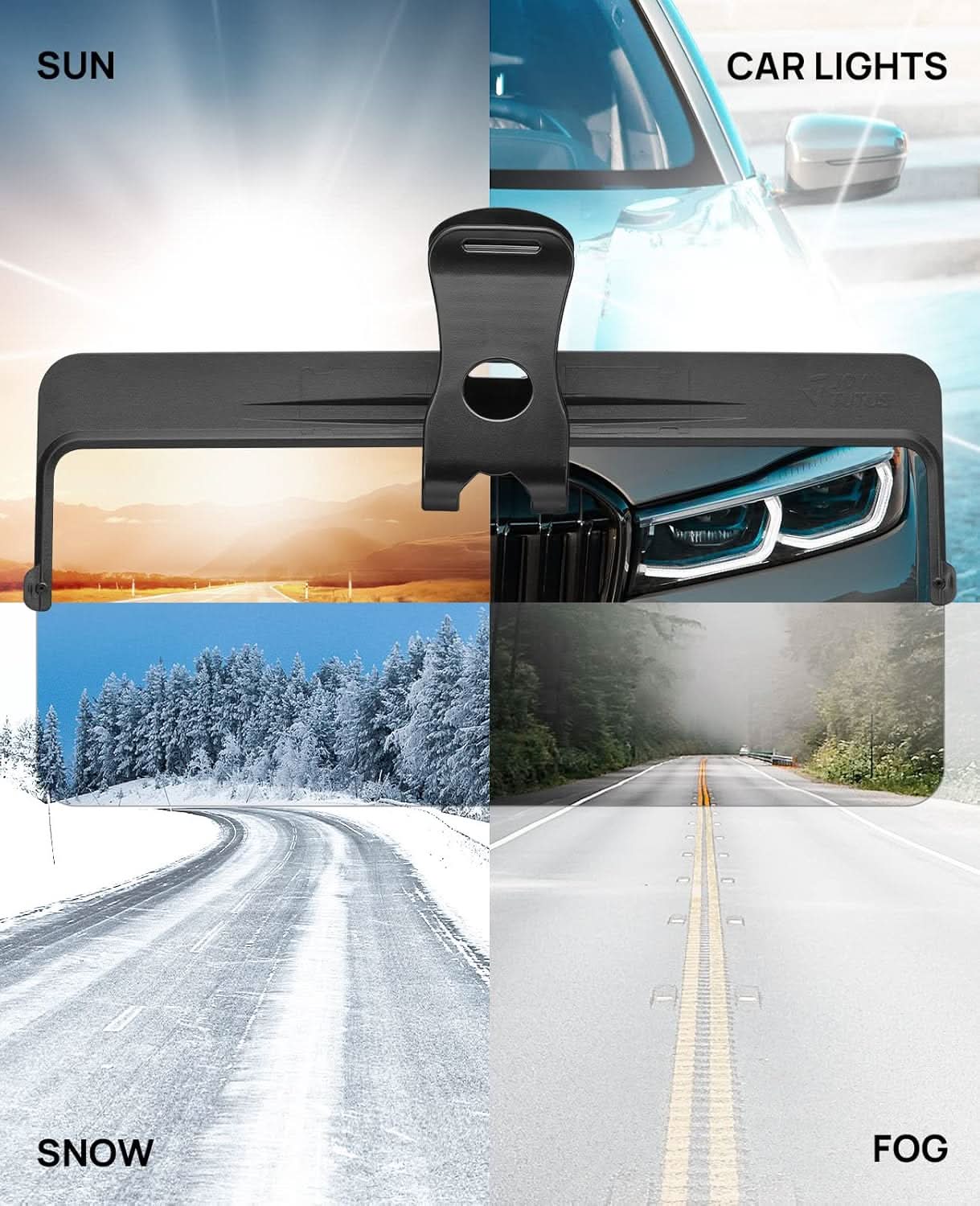 JOYTUTUS Sun Visor for Car - Image 2