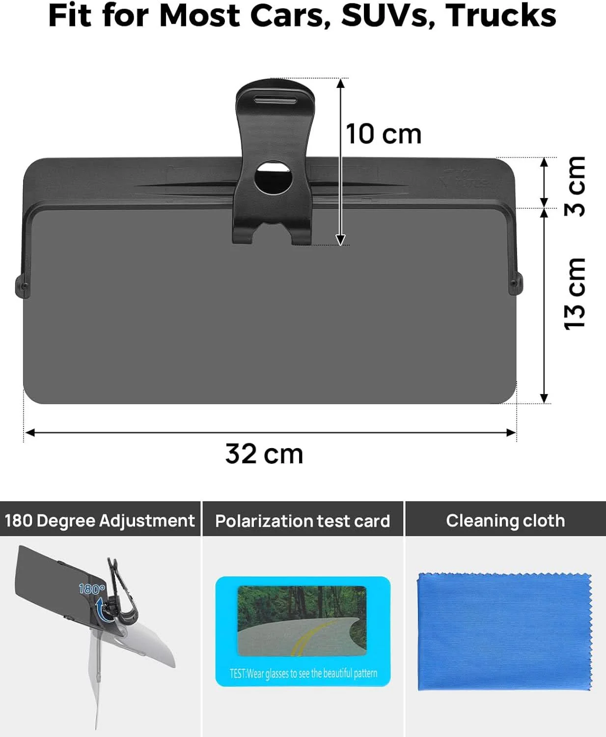 JOYTUTUS Sun Visor for Car - Image 7