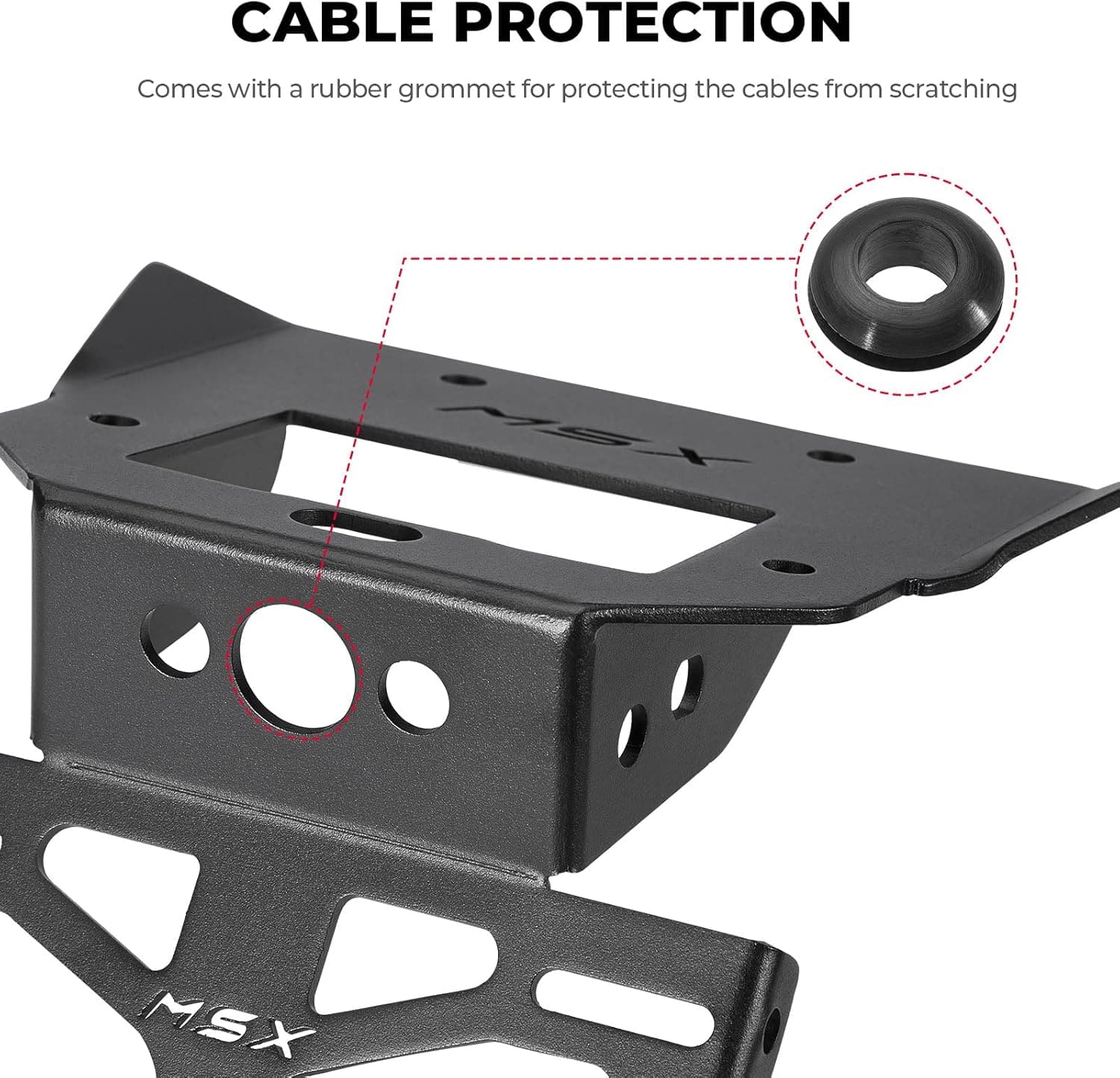 License Plate Bracket for Grom MSX125 2020-2017 - Image 5