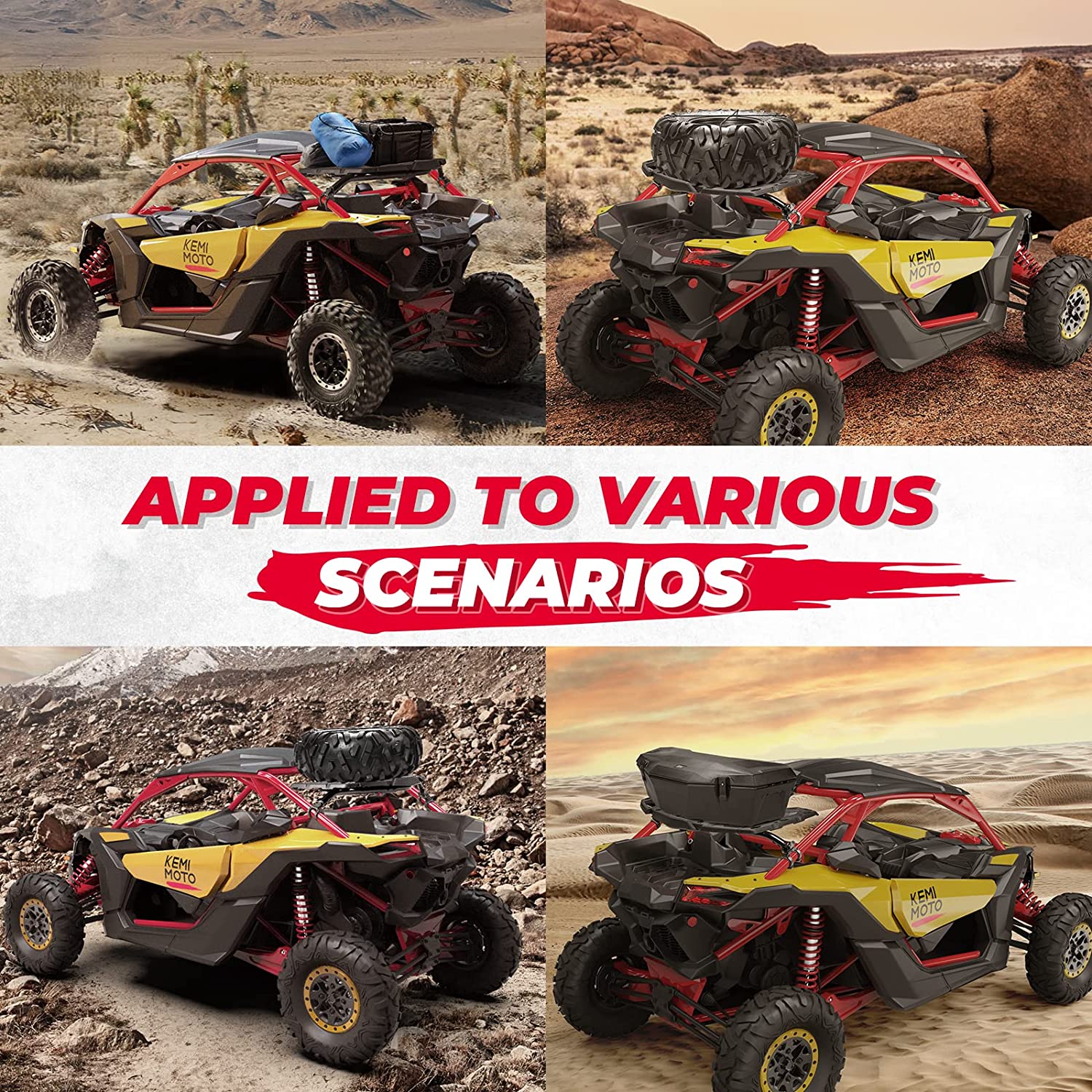 LinQ Pivoting Rack & Rear Storage Bag for Maverick X3/MAX - Image 12