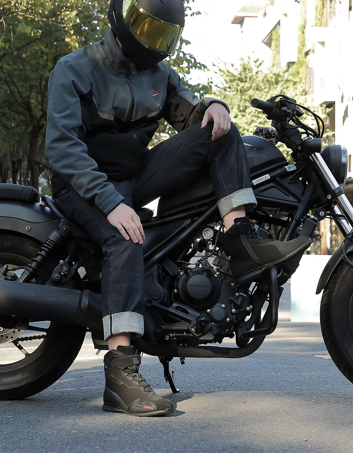 Men’s Ankle Motorcycle Boots For Riding & Travel - Image 7