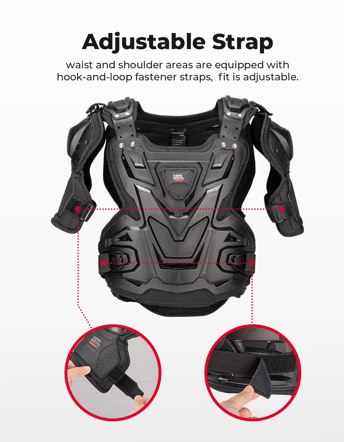 Motorcycle Chest Protector For Adult Dirt Bike Riding - Image 2