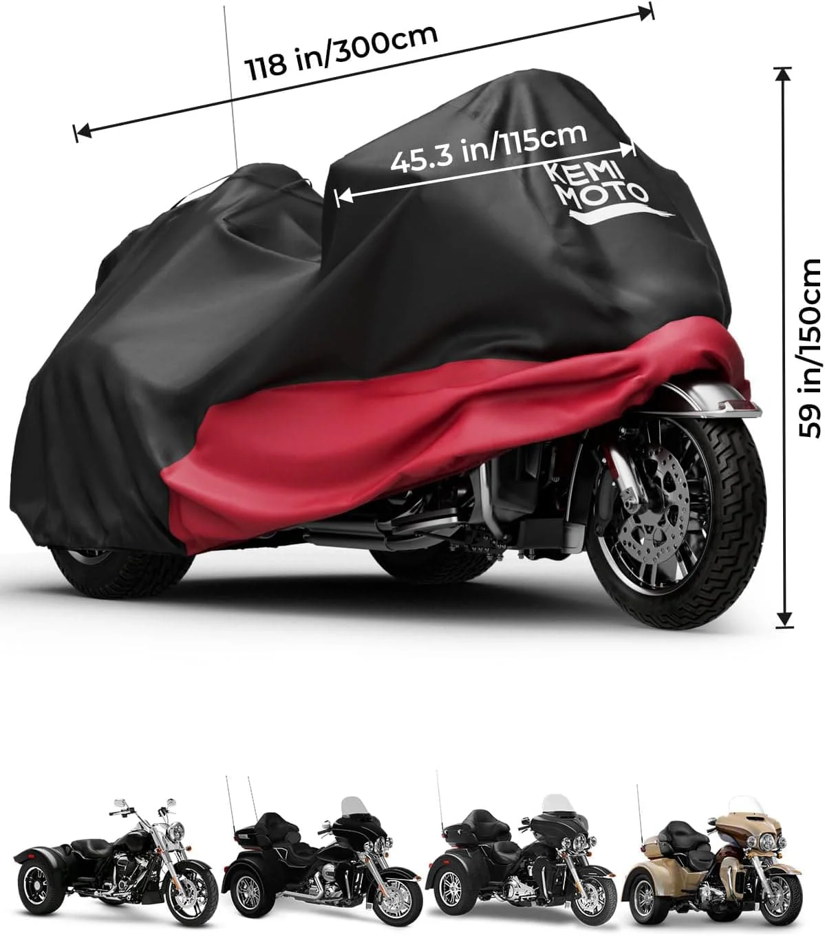 Motorcycle Cover for Trike Models - Image 5