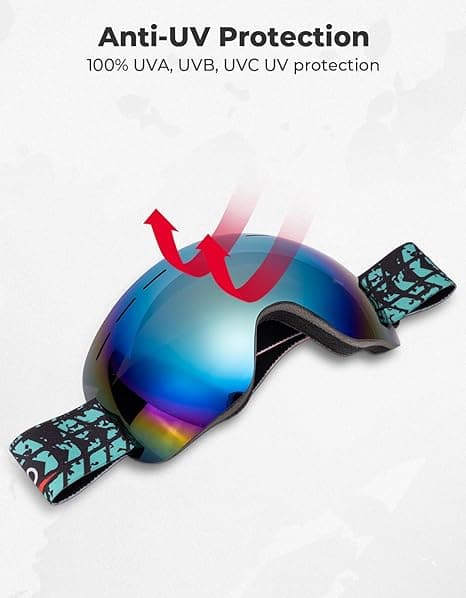 Motorcycle Goggles UV Protection Clear Vision - Image 4