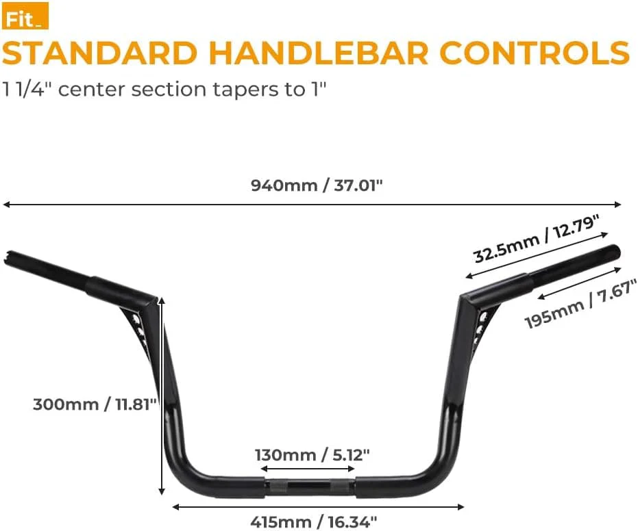 Motorcycle Handlebar for Electra Glide, Street Glide, Tri Glide and Ultra Limited - Image 3