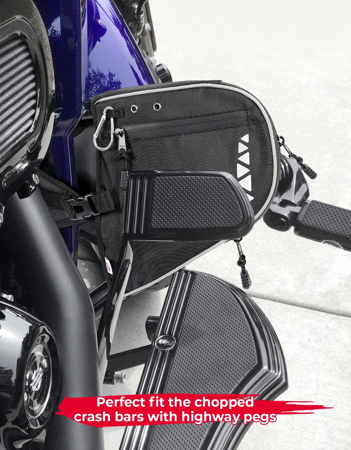 Motorcycle Leg Warmers for Touring and Trike Models 1980-2024 - Image 2