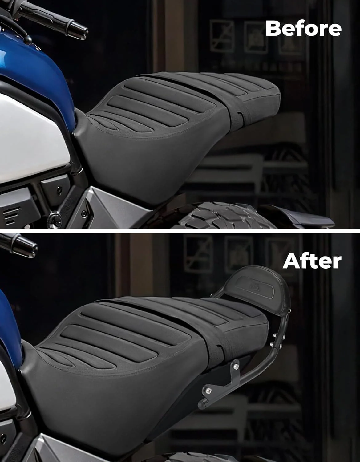 Motorcycle Sissy Bar Backrest for CLX700 - Image 3