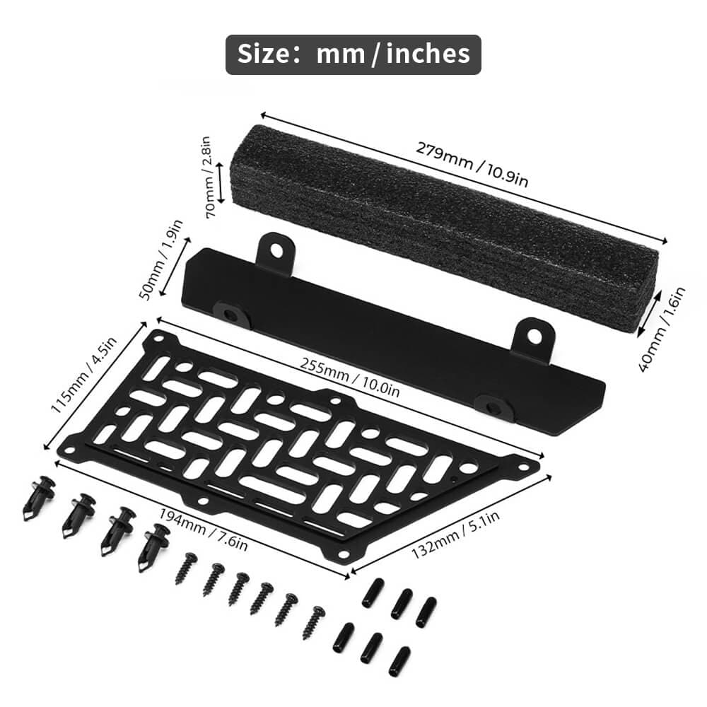 Navigation Storage Box and Holder & Noise Reduction Kit for Can-Am Maverick X3 - Image 10