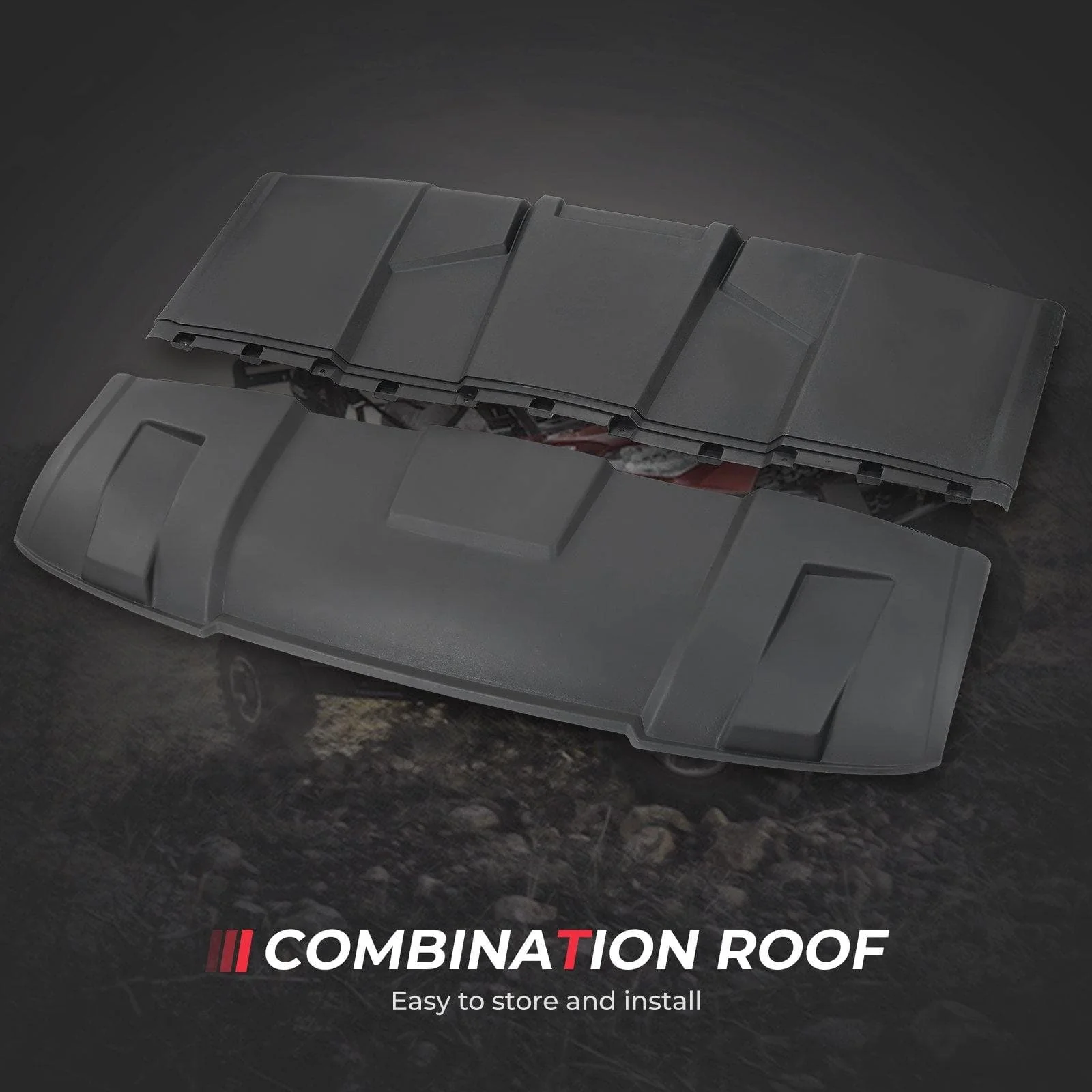 Plastic Hard Roof 3-Seat for Polaris Ranger XP 1000/ 1000/ XP 900 - Image 4