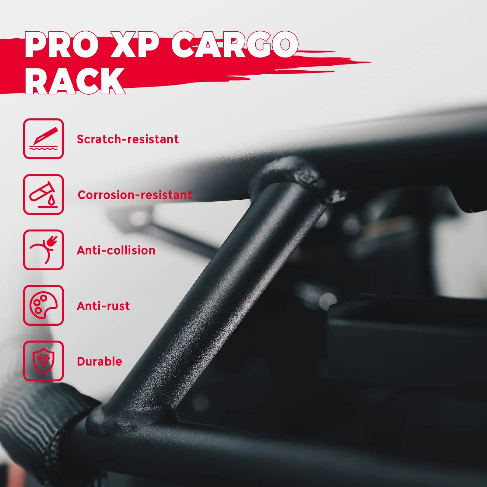 Storage Cargo Tire Rack for Polaris RZR PRO XP (2020-2024) - Image 4