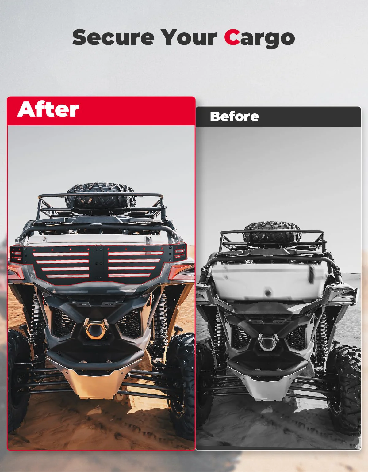 Rear Cargo Tailgate for Can-Am Maverick X3 / X3 MAX - Image 3