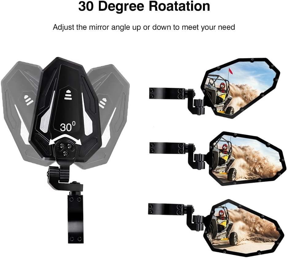 Rear View Side Mirror for Yamaha Viking - Image 5
