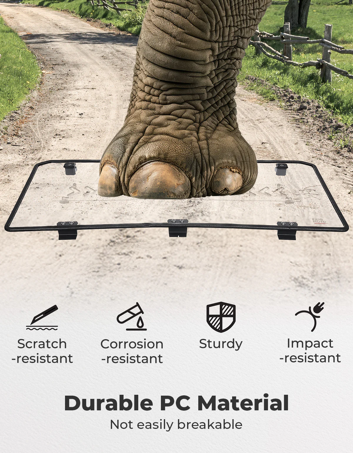Rear Window for Polaris Ranger Midsize 500/570/SP 570/Crew/ETX/EV 2015-2025 - Image 5