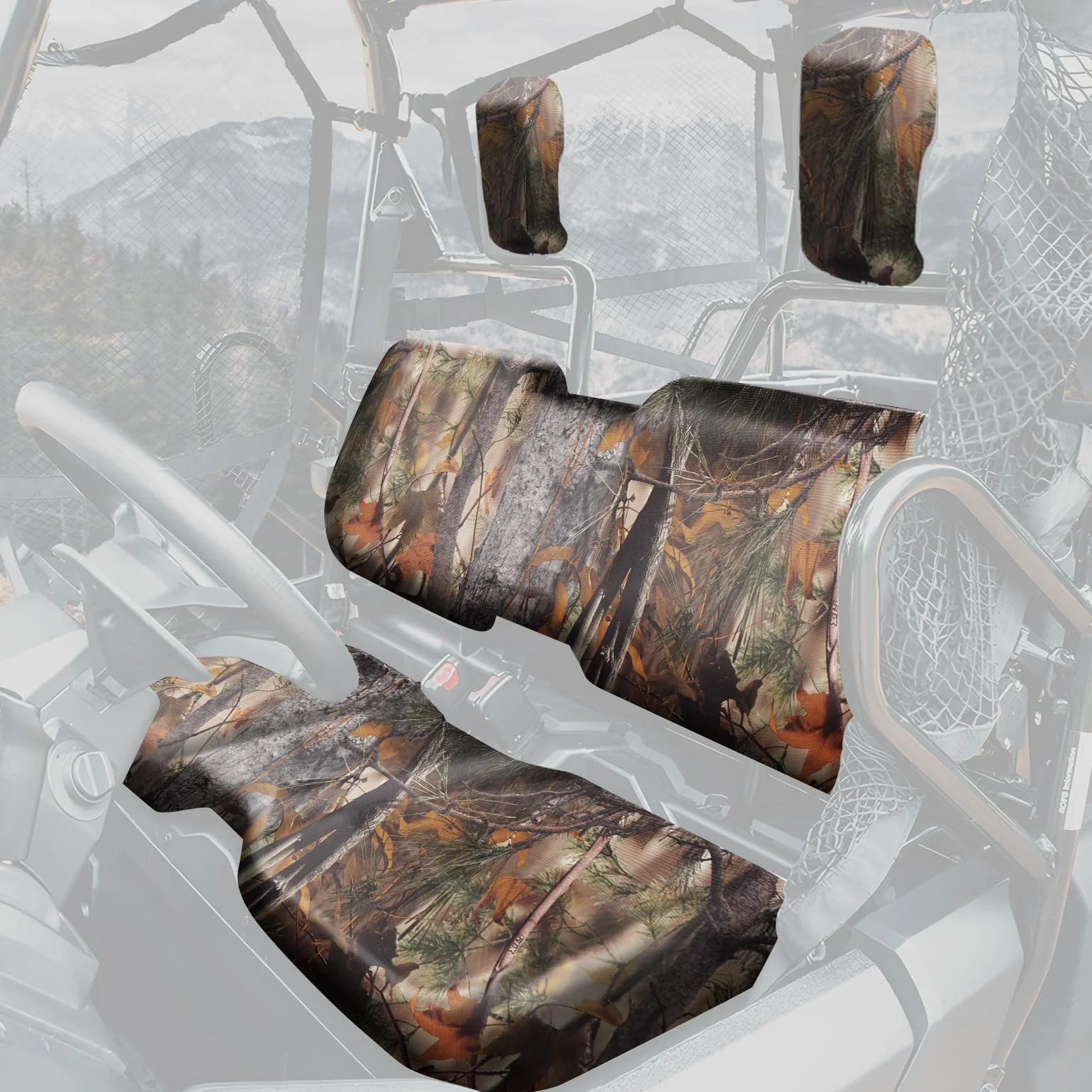 Seat Covers for Pioneer 700 700-4 2014-2024 (Camo)