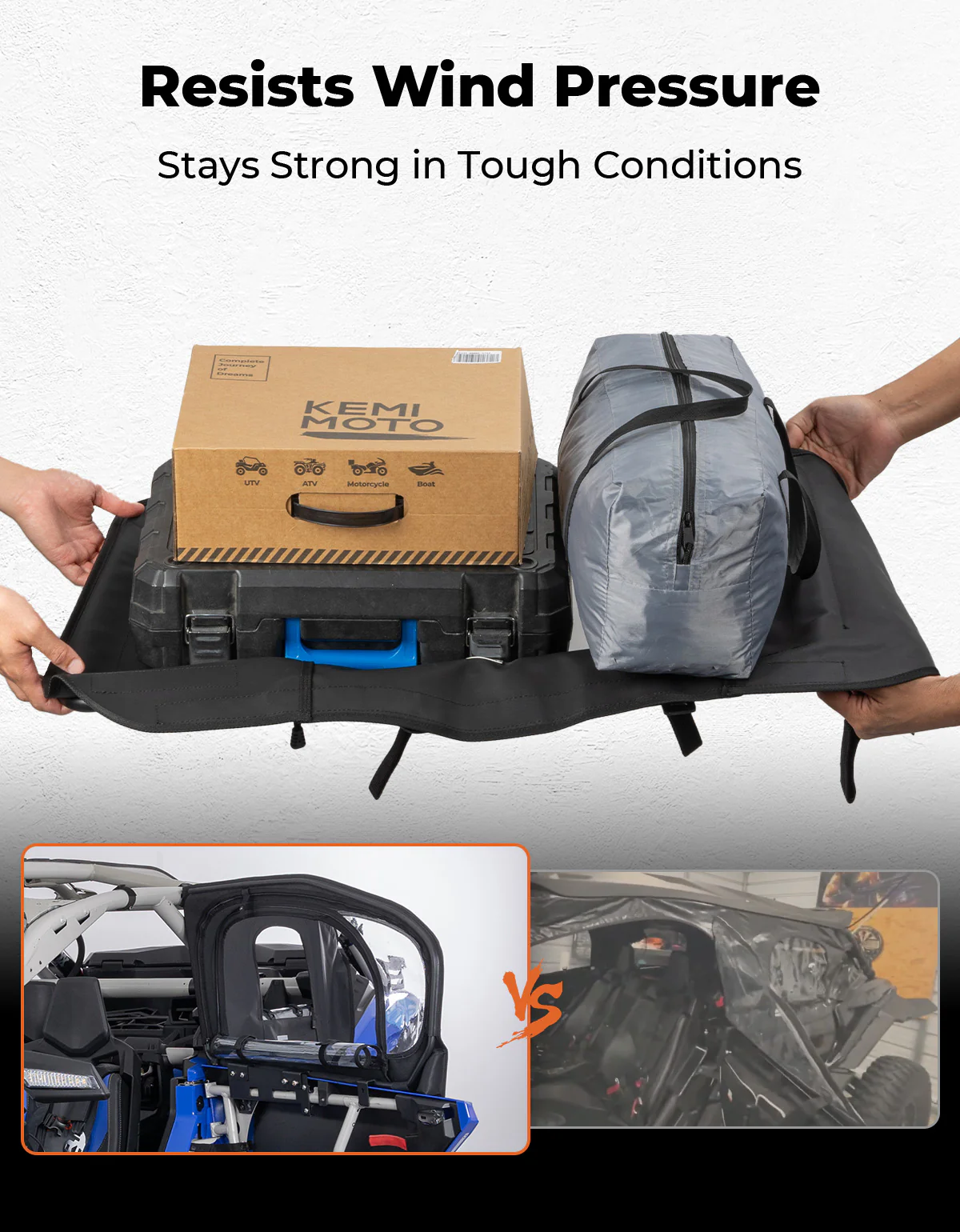 Soft Cab Enclosures with Metal Frame for Can-Am Maverick X3 MAX - Image 2
