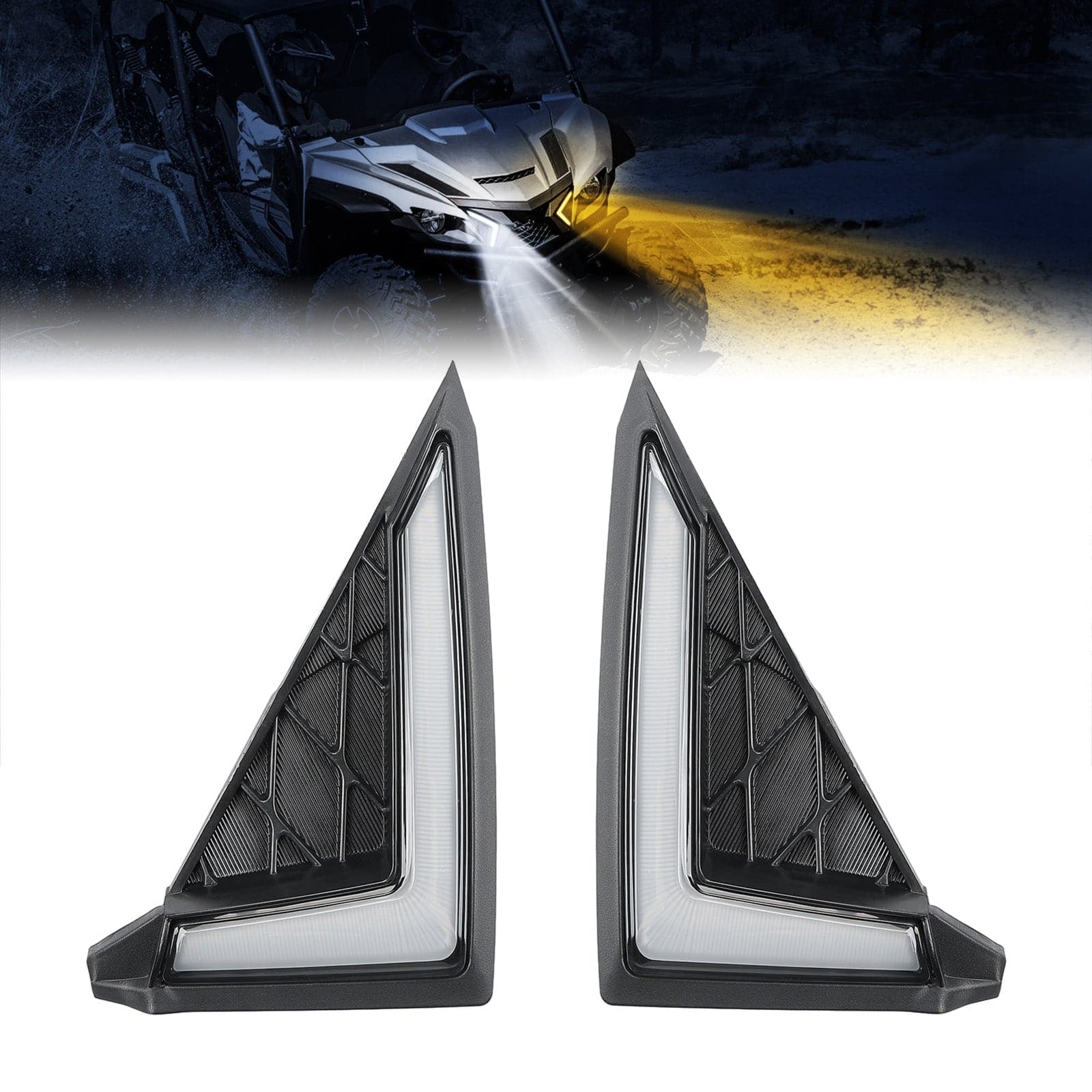 Turn Signal Fang Lights for Wolverine X2 X4 850 1000 2018-2024