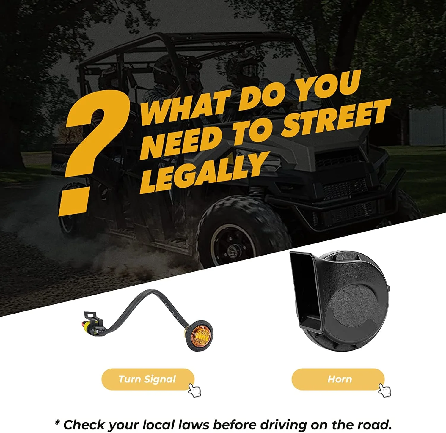 Turn Signal Kit for Can-Am Maverick Sport - Image 2
