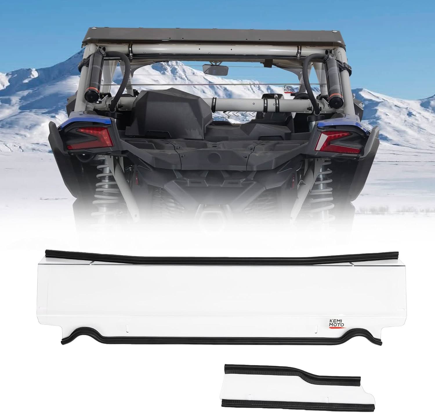 Upgraded Rear Windshield Scratch-resistant for Can-Am Maverick X3 / X3 MAX