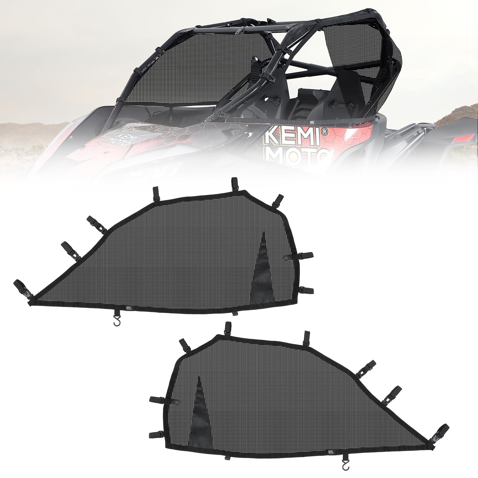 Upgraded Window Nets For CFMOTO ZForce 950 - Image 8
