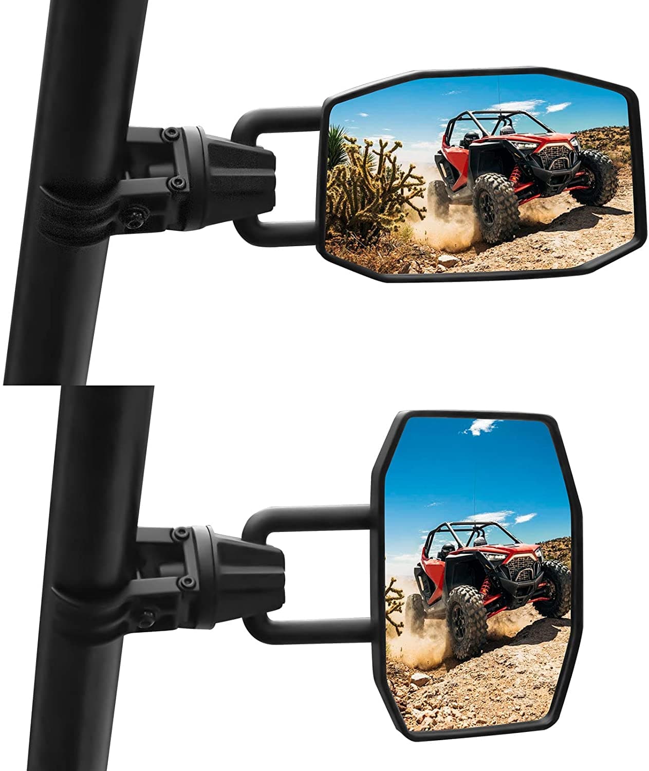 UTV Side View Mirrors for Yamaha Wolverine - Image 9